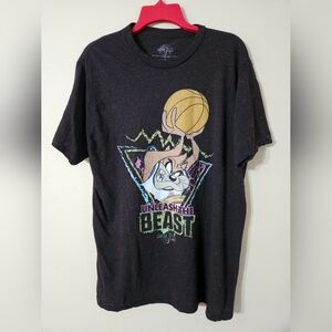Space Jam Tazmanian Devil Tshirt Large